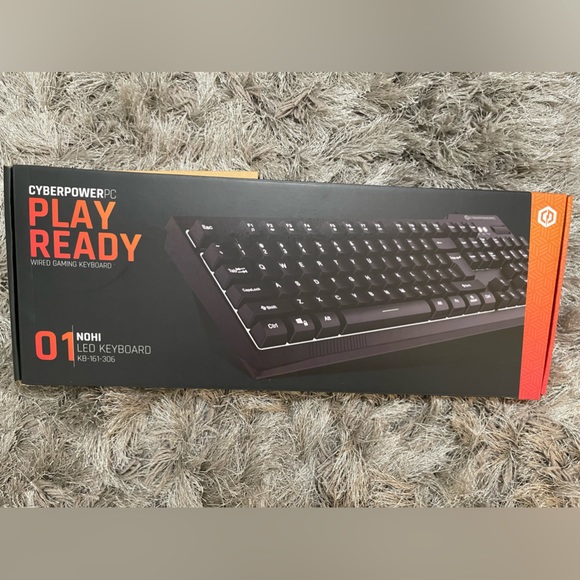 [NWOT] CYBERPOWER PC Play Ready Wired Gaming Keyboard Nohi LED Keyboard - Picture 12 of 15